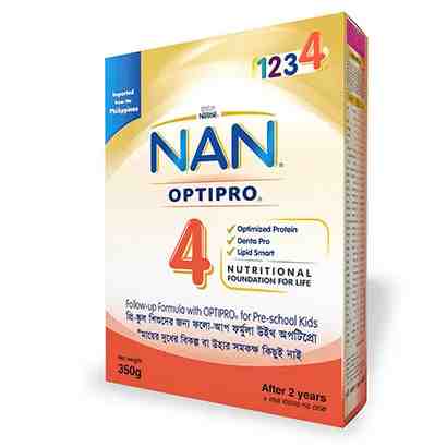 Nestle NAN 4 OPTIPRO (350g, BIB) 2 to 5 years